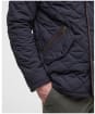 Men's Barbour Waterproof Shoveler Quilted Jacket - Navy