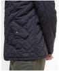 Men's Barbour Waterproof Shoveler Quilted Jacket - Navy