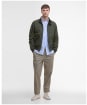 Men's Barbour Royston Casual Jacket - Olive