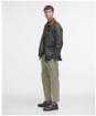 Men's Barbour Lightweight Ashby Waxed Jacket - Archive Olive