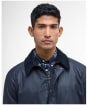 Men's Barbour Lightweight Ashby Waxed Jacket - Royal Navy