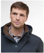 Men’s Barbour Brockstone Waterproof Jacket - Navy