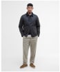 Men’s Barbour Reelin Wax Jacket - Navy
