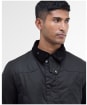 Men’s Barbour Reelin Wax Jacket - Navy