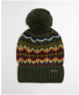 Barbour Case Fair Isle Dog Gift Set - Olive