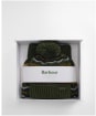 Barbour Case Fair Isle Dog Gift Set - Olive