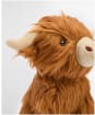 Barbour Dog Highland Cow Toy - Brown / Classic