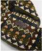 Barbour Marlow Fair Isle Dog Scarf - Olive