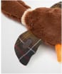 Barbour Dog Flying Duck Toy - Brown