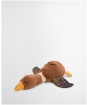Barbour Dog Flying Duck Toy - Brown