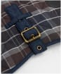 Barbour Quilted Tartan Dog Coat - Midnight Oak