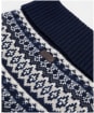 Barbour Marlow Fair Isle Dog Jumper - Navy