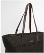 Women's Barbour Quilted Tote Bag - New Olive