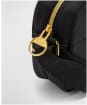 Women's Barbour International Monaco Quilt Crossbody Bag - Black