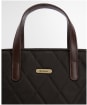Women's Barbour Mini Quilted Tote Bag - New Olive