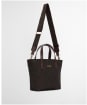 Women's Barbour Mini Quilted Tote Bag - New Olive