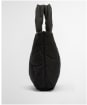 Women's Barbour Mariah Mini Quilted Tote Bag - Black / Classic Tartan