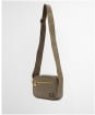 Women's Barbour International Qualify Micro Crossbody Bag - Dusky Khaki