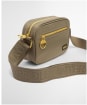 Women's Barbour International Qualify Micro Crossbody Bag - Dusky Khaki