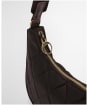 Women's Barbour Quilted Sling Shoulder Bag - Olive
