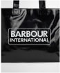 Women's Barbour International High Shine Tote Bag - Black