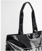 Women's Barbour International High Shine Tote Bag - Black
