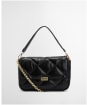 Women's Barbour International Soft Quilt Shoulder Bag - Black