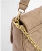 Women's Barbour International Soft Quilt Shoulder Bag - Camel