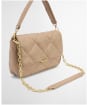 Women's Barbour International Soft Quilt Shoulder Bag - Camel