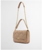Women's Barbour International Soft Quilt Shoulder Bag - Camel