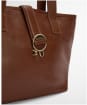 Women's Barbour Alder Leather Tote Bag - Brown