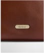Women's Barbour Cedar Leather Bucket Bag - Brown