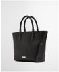 Women's Barbour Birch Leather Tote Bag - Black