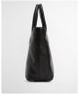 Women's Barbour Birch Leather Tote Bag - Black