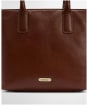 Women's Barbour Birch Leather Tote Bag - Brown
