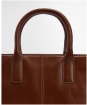 Women's Barbour Birch Leather Tote Bag - Brown