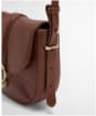 Women's Barbour Elm Leather Crossbody Bag - Brown
