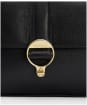 Women's Barbour Rosa Leather Crossbody Bag - Black