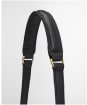 Women's Barbour Rosa Leather Crossbody Bag - Black