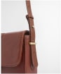 Women's Barbour Rosa Leather Crossbody Bag - Brown