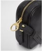 Women's Barbour Daphne Leather Crossbody Bag - Black