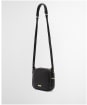 Women's Barbour Daphne Leather Crossbody Bag - Black