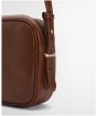Women's Barbour Daphne Leather Crossbody Bag - Brown