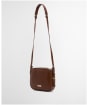 Women's Barbour Daphne Leather Crossbody Bag - Brown