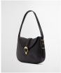 Women's Barbour Alder Leather Sling Bag - Black
