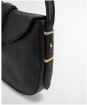 Women's Barbour Alder Leather Sling Bag - Black
