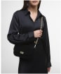 Women's Barbour International Quilted Mini Soho Crossbody Bag - Velvet Black