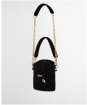 Women's Barbour International Quilted Balham Mini Bucket Bag - Velvet Black
