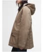Women's Barbour Delfina Casual Jacket - Military Brown