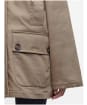Women's Barbour Delfina Casual Jacket - Military Brown